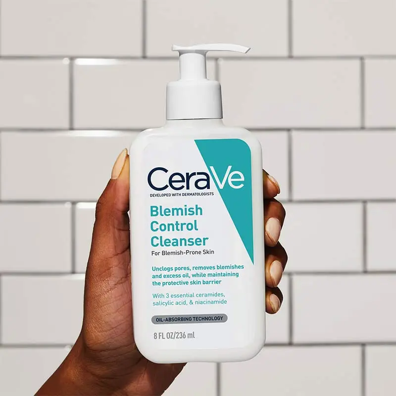 Cerave Blemish Control Cleanser 2% SALICYLIC ACID ACNE TREATMENT – Simply  Glow
