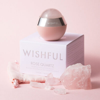 Wishful Rose Quartz Depuffing & Sculpting Roller