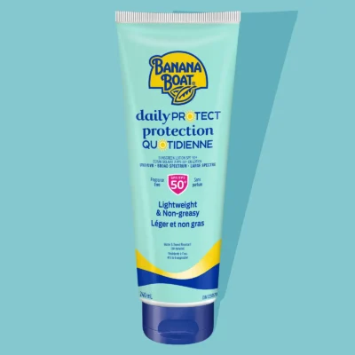 Banana Boat Daily Protect Lightweight Sunscreen Lotion for Every Day Use, Spf 50+ - CANADA