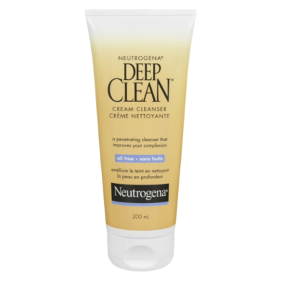 Neutrogena Deep Clean Cream Cleanser, 200 mL - CANADA