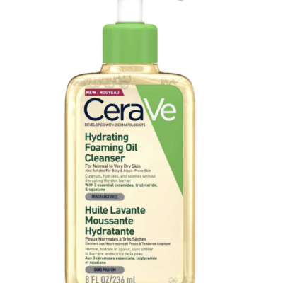 CeraVe Hydrating Foaming Oil Cleanser with Squalane for Normal to Very Dry Skin 236ml - UK