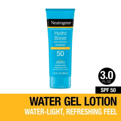 Neutrogena Hydro Boost Moisturizing Gel Sunscreen Lotion for Face and Body, SPF 50 - Canada
