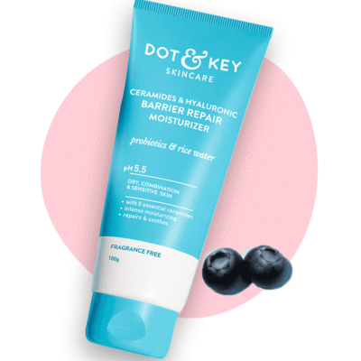 Dot & Key Ceramides Moisturizer with Hyaluronic for Intense Moisturizing and Skin Strengthening