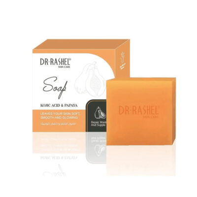 Dr.Rashel Kojic Acid And Papaya Soap For Skin Soft And Glowing