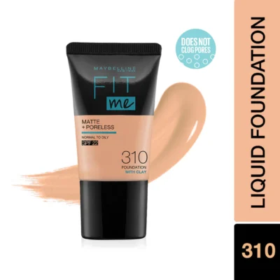 Maybelline New York Fit Me Matte+Poreless Liquid Foundation Tube 18ml india