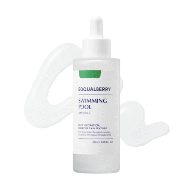 Swimming Pool Ampoule - Hyaluronic Acid Serum for Glass Skin | Deep Hydration and Soothing with CICA Extracts | Korean Skin Care Serum