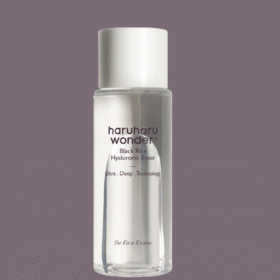 Haruharu WONDER Mini Black Rice Hyaluronic Toner for Sensitive Skin 10ml