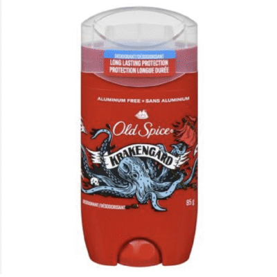 Old Spice Aluminum Free Deodorant for Men, 24/7 Odor Protection, 24/7 Freshness & Lasting Scent, Krakengard Scent