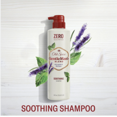 Old Spice Gentleman’s Blend Soothing Men's Shampoo with Lavender & Mint Scent