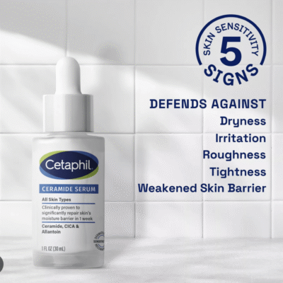 CETAPHIL Ceramide Serum, Lightweight Serum for All Skin Types