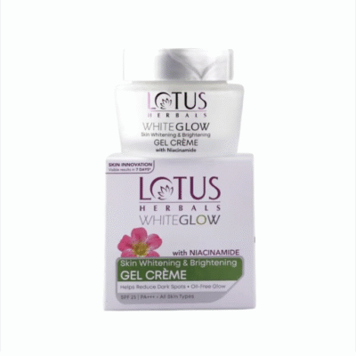 Lotus White Glow Skin Brightening Gel Cream (with Niacinamide)