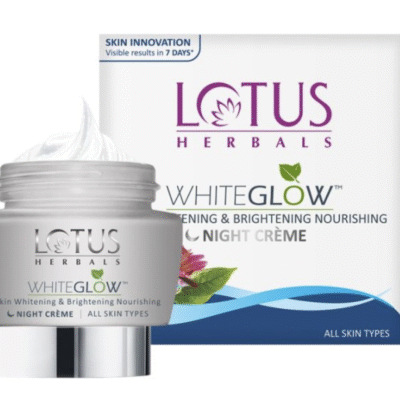 LOTUS HERBALS WHITEGLOW SKIN WHITENING & BRIGHTENING NOURISHING NIGHT CREME (60GM)