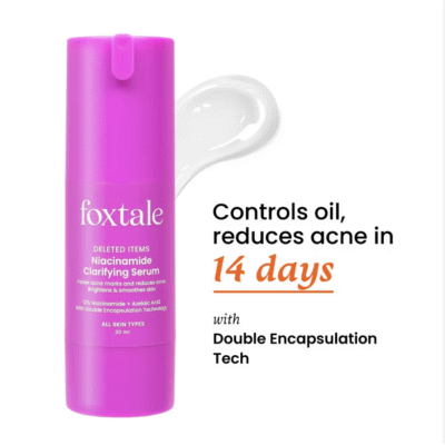 Foxtale 12% Niacinamide Serum with Azelaic Acid for Oil Control & Brightening (30ml)