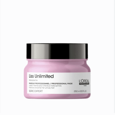 Loreal Professionnel Liss Unlimited Mask for Frizzy & Unruly Hair - 250ml | Intensive Smoothing Mask for Frizz-Control | Enriched with Pro-Keratin | Increases Softness & Shine - India