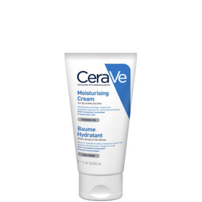 CeraVe Moisturising Cream Tube with Ceramides for Dry to Very Dry Skin 50ml - UK