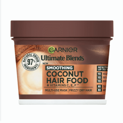 Garnier Ultimate Blends Smoothing Hair Food Coconut & Macadamia Hair Mask 400ml - CANADA