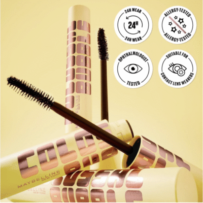 Maybelline New York Colossal Bubble Waterproof Mascara - Volumizing, Buildable & Lightweight 8.75ml