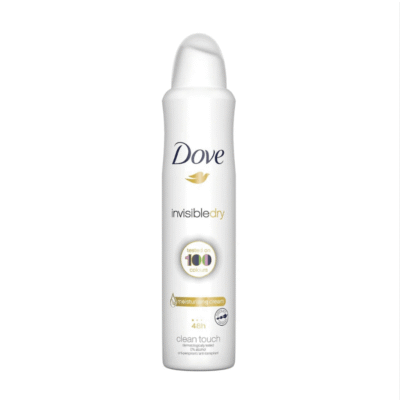Dove Invisible Dry Clean Touch Deodorant, 250ml