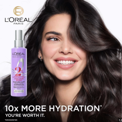 Loreal Paris Hair Expertise Hyaluron Plump 2% Moisture Plump Hair Serum, For Dehydrated Hair, 150ml