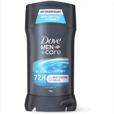 Dove Men+Care 72H Clean Comfort Antiperspirant Deodorant Stick 76g
