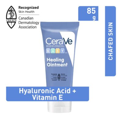 CeraVe Baby Multi-purpose Healing Ointment Cream. Prevent Baby Diaper Rash, Chafed skin/Lips, Dry & Cracked heels & feet - CANADA