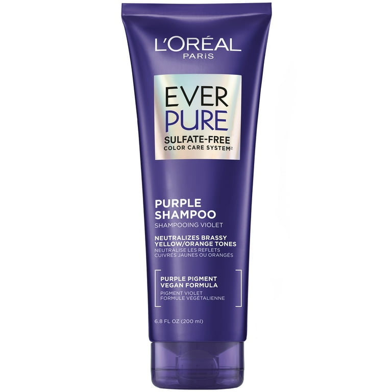 L'Oreal Paris EverPure Sulfate Free Purple Shampoo - Squeeze Bottle- Canada