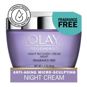 Olay Skin Care Regenerist Night Recovery Anti-Aging Cream Facial Moisturizer Fragrance Free  - CANADA