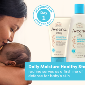 Aveeno Baby Healthy Start Nourishing Newborn wash & Lotion