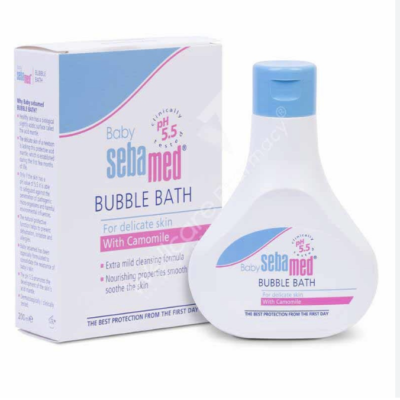 BABY Sebamed Bubble Bath with Camomile for Delicate Skin - 200ml