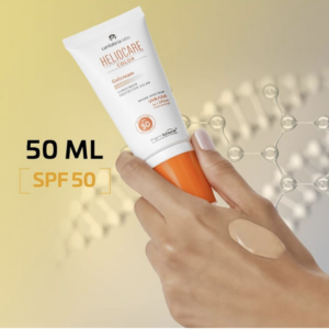 Heliocare Gelcream Colour Light SPF 50 50ml / Sun Cream For Face/Daily UVA UVB Anti-Ageing Sunscreen Protection