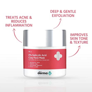 The Derma Co 2% Salicylic Face Mask For Acne & Blemish Prone Skin