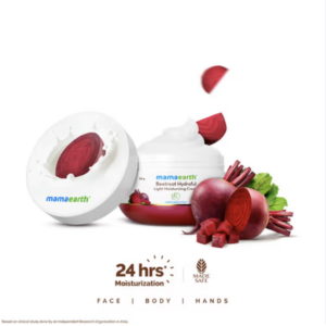 Mamaearth Beetroot Hydraful Light Moisturizing Cream Size: 50g