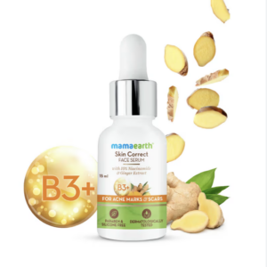 Mamaearth Skin Correct Face Serum with Niacinamide and Ginger Extract Size: 30ml