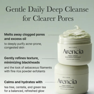 Arencia Fresh Green Rice Mochi Cleanser