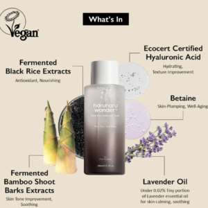 Haruharu WONDER Black Rice Hyaluronic Toner