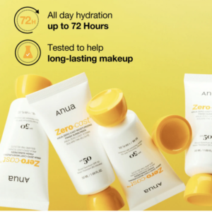 Anua Zero-Cast Moisturizing Finish Sunscreen 50ml