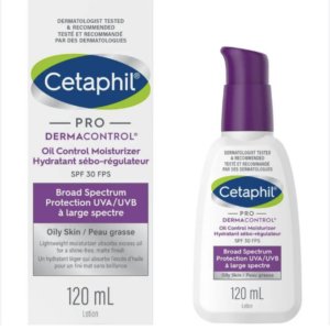 Cetaphil, Derma Control Oil Absorbing Moisturiser, SPF 30