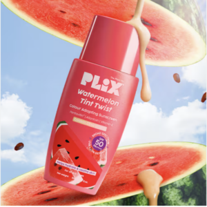 Plix Watermelon Tint Twist Color-Adapting Sunscreen