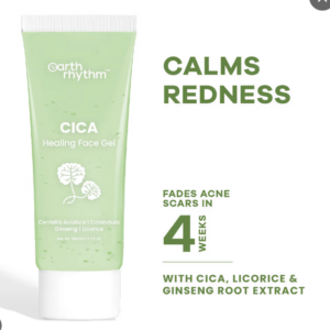 Earth Rhythm Healing Cica Gel, Calms Redness and Fades Acne Scars in 4 Weeks