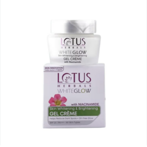 Lotus White Glow Skin Brightening Gel Cream (with Niacinamide)