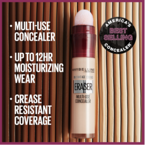 Maybelline New York Instant Age Rewind Eraser Concealer, Conceal, Contour, Highlight