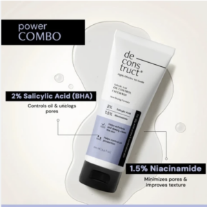 Deconstruct Salicylic Acid Oil Control Face Wash with Niacinamide | Facewash for Men & Women | 100ml