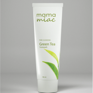 MAMAMIAC Green Tea Deep Cleansing Face Wash - 100ml | For Oil Control, Bright & Clear Skin