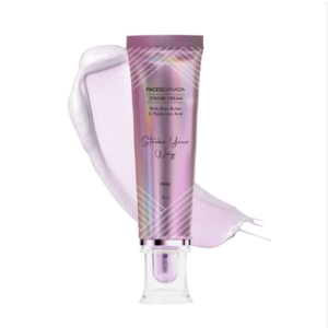 FACESCANADA Strobe Cream - Pink, 30ml | Primer + Highlighter + Moisturizer | Shea Butter & Hyaluronic Acid | Intense Hydration | Flawless Radiant Dewy Skin | Illuminating & Glowing Makeup Bas