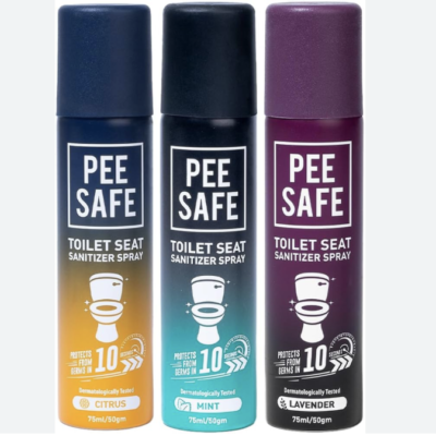 Pee Safe Toilet Seat Sanitizer Spray 75 ml