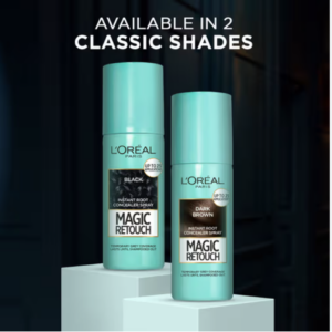 Loreal Paris Magic Retouch Instant Root Concealer Hair Color - 2 Dark Brown (75ml)