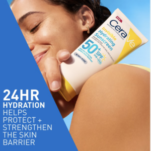 CeraVe Invisible Hydrating Sunscreen SPF 50 75ml