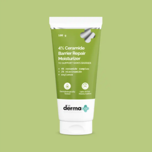 The Derma Co. 4% Ceramide Barrier Repair Moisturizer with Ceramide, Niacinamide, and Oxylance 50g