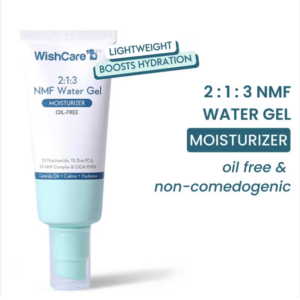 Wishcare 2:1:3 NMF Water Gel Moisturizer for Oily & Sensitive Skin, Oil-Free 50ml