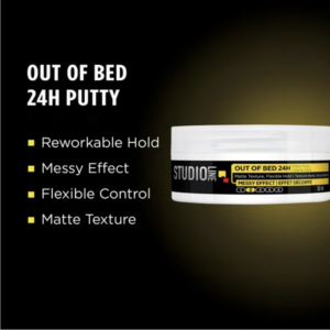 Loreal Studio Line 24H Out of Bed Hair Paste, Reworkable Flexible Hold